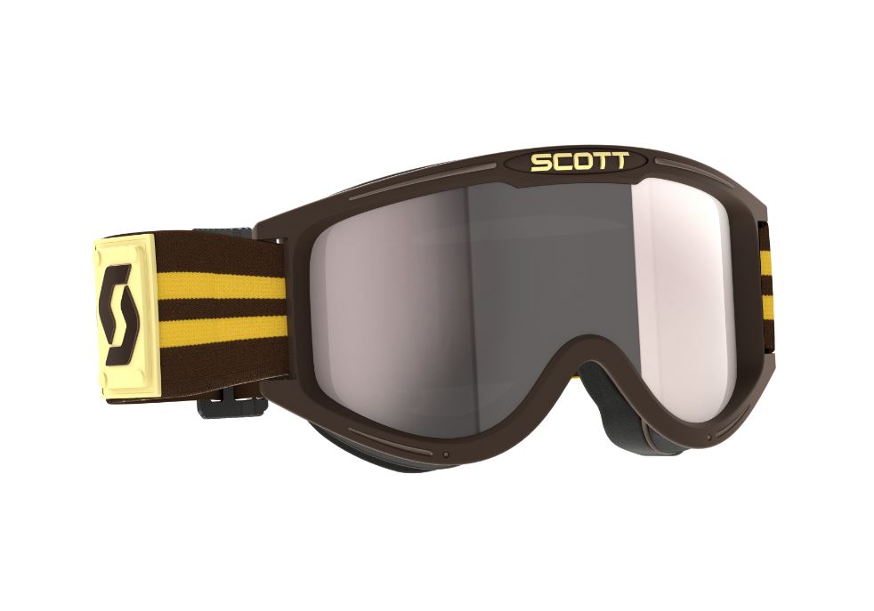 Scott Goggle 89X Era brown silver chrome